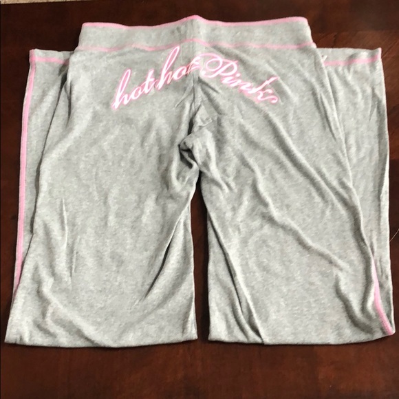 PINK Victoria's Secret Pants - Pink Victoria’s Secret Gray pants Size Small